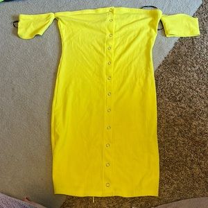 Forever 21 neon dress